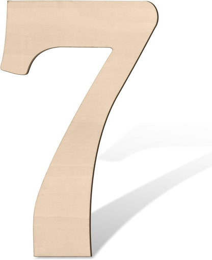 17 inch Large Wooden Sign & for Wall Decor, Big Wood Symbol &, Giant Paintable Blank Wooden Shapes for Crafts, Unfinished Wood Cutouts for Birthday Party, Rustic Wedding, Christmas Decor, Baby Shower