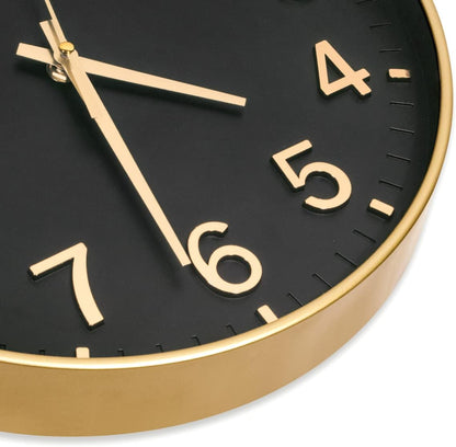 HZDHCLH Wall Clocks Battery Operated,12 inch Silent Non Ticking Modern Wall Clock for Living Room Bedroom Kitchen Office Classroom Decor (Olive Green and Gold)