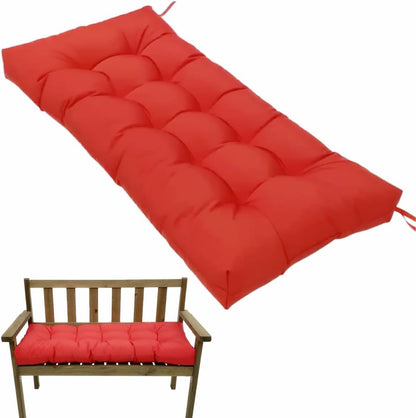 Bench Cushions for Indoor Furniture,Tufted Patio Bench Seat Cushion, Swing Seat Cushion,Garden Loveseat Cushions,Outdoor Cushions for Lounger Garden Furniture Patio (Navy Blue, 39.3x19.7)