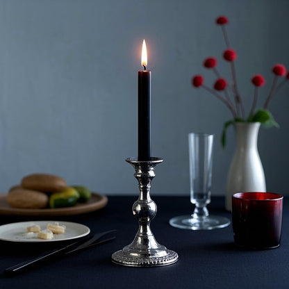 12-Pack Olive Green Taper Candles, 10 Inch Unscented Dripless Candlesticks, Long-Lasting Burn Time of 7-8 Hours, Perfect for Christmas Home Décor Spring and St. Patrick's Day