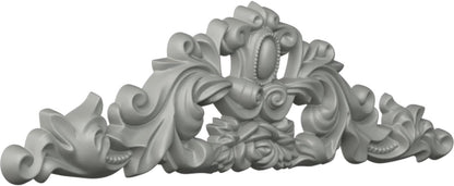 Ekena Millwork 32 1/4"W x 8 7/8"H x 1 5/8"P Legacy Center Onlay