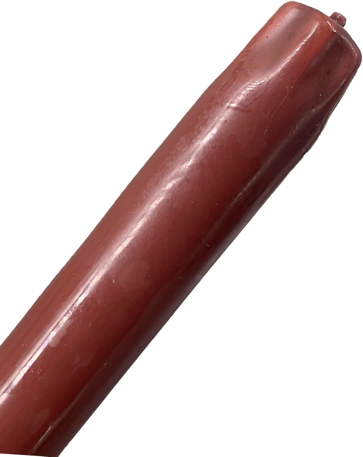 D'light Online White Taper Candles, 10 Inch Premium Quality Candles Hand-Dipped Tapered Candles, Dripless, Smokeless and Unwrapped Bulk Pack for Events - Set of 12 (10 Inch, White)