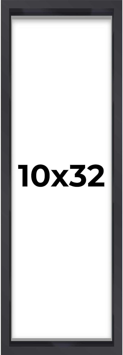 14x14 Shadow Box Black | 3/4" Depth of Usable Space | Solid Wood Pine | Includes UV Resistant Acrylic Plexiglass, Acid-Free Backing & Hanging Hardware | Made to Order in USA - Colors C