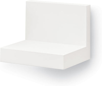 Command Display Ledges, Holds up to 2 lb, Quartz, 2 Ledges with 8 Medium Strips, Damage-Free Hanging Floating Shelf with Adhesive Strips, Personalize Living Room, Bedroom, Kids Room or Office