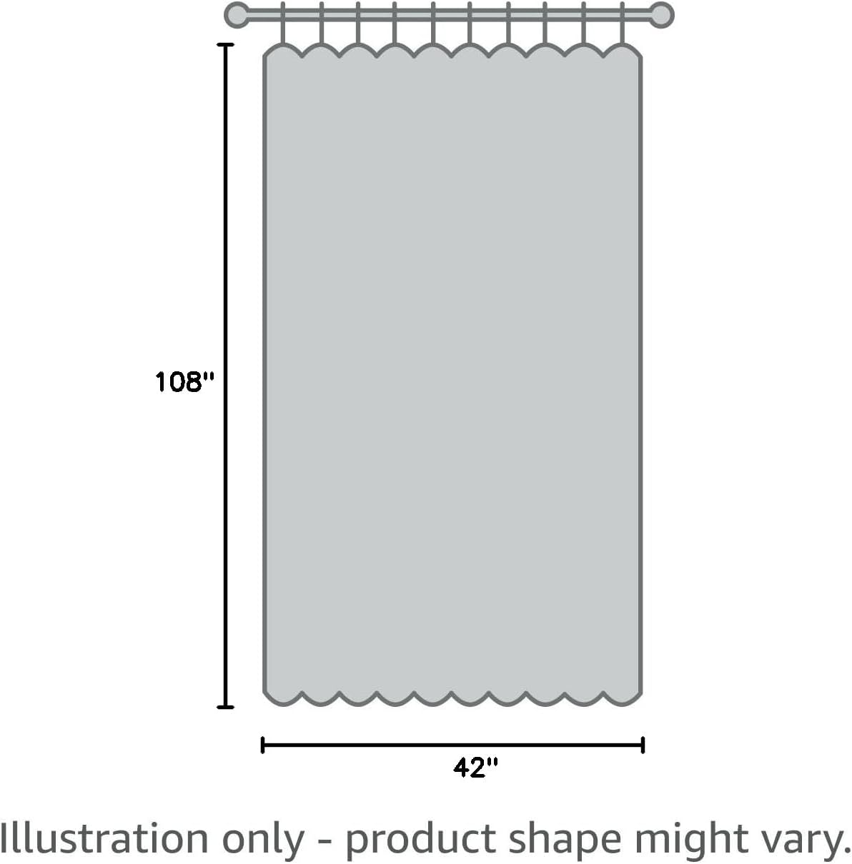 Chyhomenyc Sheer White Valances for Windows 2 Pack, Small Window Curtains for Living Room Bathroom Cafe Laundry Basement, Modern Top Dual Rod Pocket Voile Curtain, 42W x 14L inches, White - Colors B