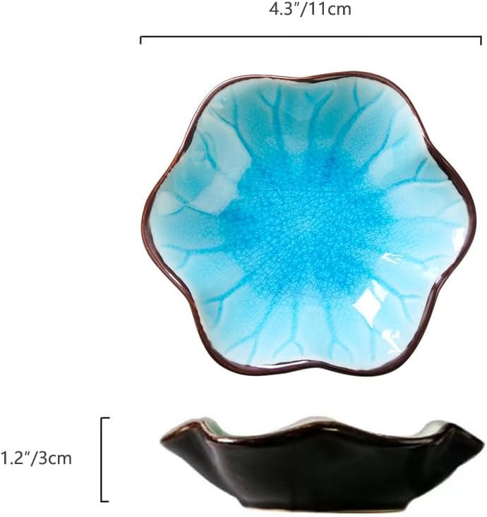 JAMEND CLXP Lotus Leaf Shape Decorative Ring Tray, Small Key Bowl, Ceramic Trinket Tray Jewelry Dish Organizing Necklace Earrings, Home Decoration for Mom Best Friend Sister, Pink.