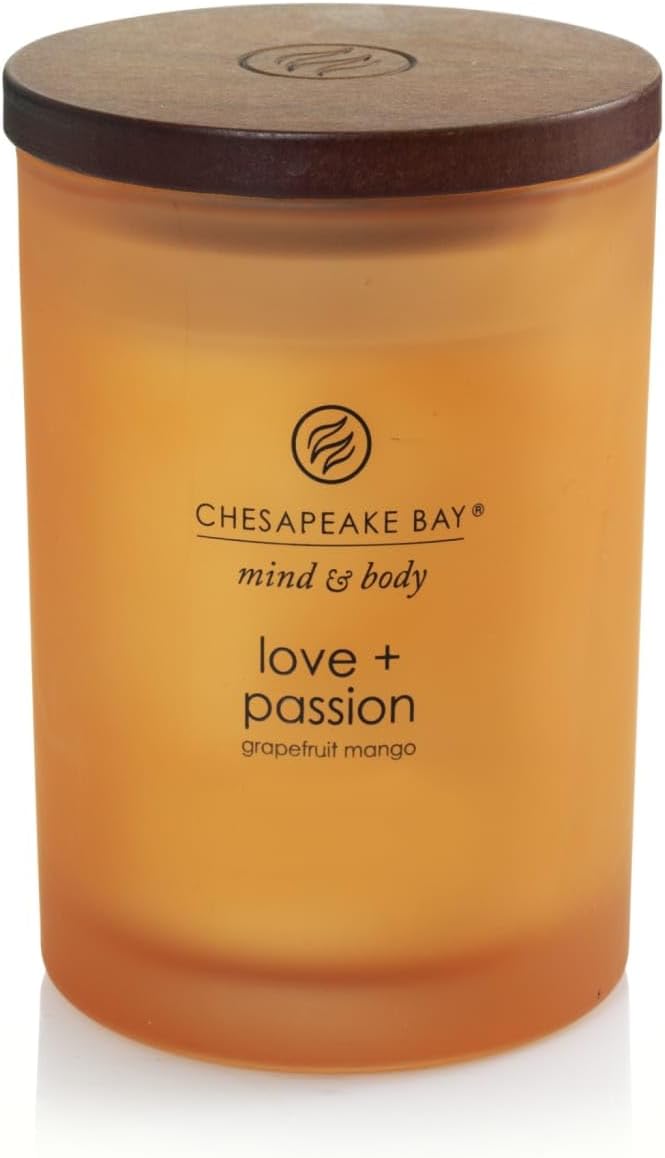 Chesapeake Bay Candle PT40886 Scented Candle Awaken + Invigorate (Lemongrass Eucalyptus) Medium Green Home Décor