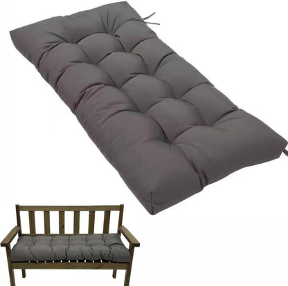 Bench Cushions for Indoor Furniture,Tufted Patio Bench Seat Cushion, Swing Seat Cushion,Garden Loveseat Cushions,Outdoor Cushions for Lounger Garden Furniture Patio (Navy Blue, 39.3x19.7)