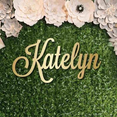 Personalized Custom Wood Name Sign, Nursery Name Signs, Family Wooden Baby Name Signs, Choice of Size & Fonts!