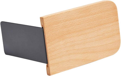 Pandapark Wood,Non-Skid Bookend for Shelves,Heavy Duty,Book Stand for CDs,1 Pair