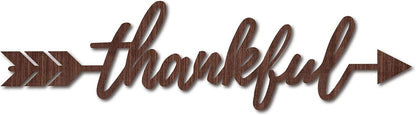 CREATCABIN Cutout Sign Family Letter Wooden Wall Art Decor Wood Word Sculpture Signs Rustic Farmhouse for Housewarming Home Front Door Entryway Wall Decoration, Brown, 11.9 x 5.5inch