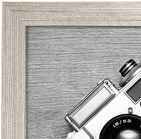 Americanflat 16x20 Picture Frame with Polished Plexiglass - Black Picture Frame - Wide Photo Frames Made of Engineered Wood for Vertical or Horizontal Wall Display - Epic Collection - Black - Colors B
