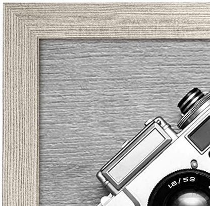Americanflat 16x20 Picture Frame with Polished Plexiglass - Black Picture Frame - Wide Photo Frames Made of Engineered Wood for Vertical or Horizontal Wall Display - Epic Collection - Black - Colors B