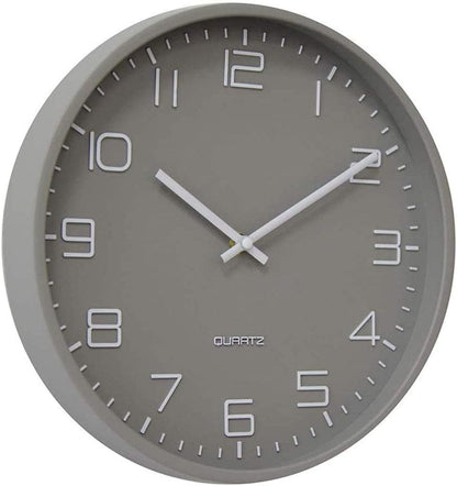 HZDHCLH Wall Clocks Battery Operated,12 inch Silent Non Ticking Modern Wall Clock for Living Room Bedroom Kitchen Office Classroom Decor (Olive Green and Gold)