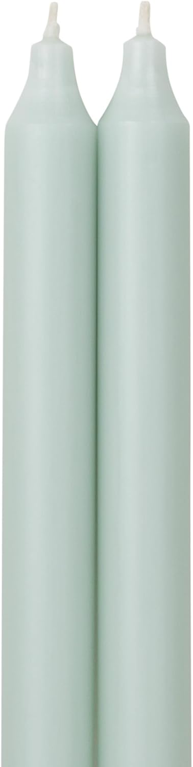 Northern Lights Candles - 12" 2PK Premium Tapers, Prairie Blue - 72865