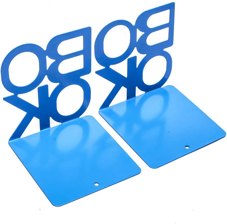 Book Ends,BookEnds Supports for Bookrack Desk,Bookend are Used for Books, Unique Appearance Design,Heavy Duty