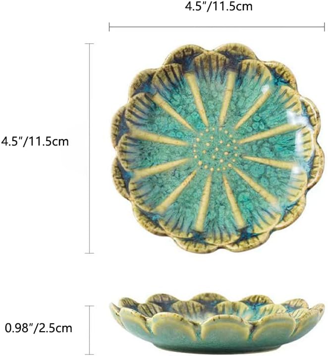 JAMEND CLXP Lotus Leaf Shape Decorative Ring Tray, Small Key Bowl, Ceramic Trinket Tray Jewelry Dish Organizing Necklace Earrings, Home Decoration for Mom Best Friend Sister, Pink.