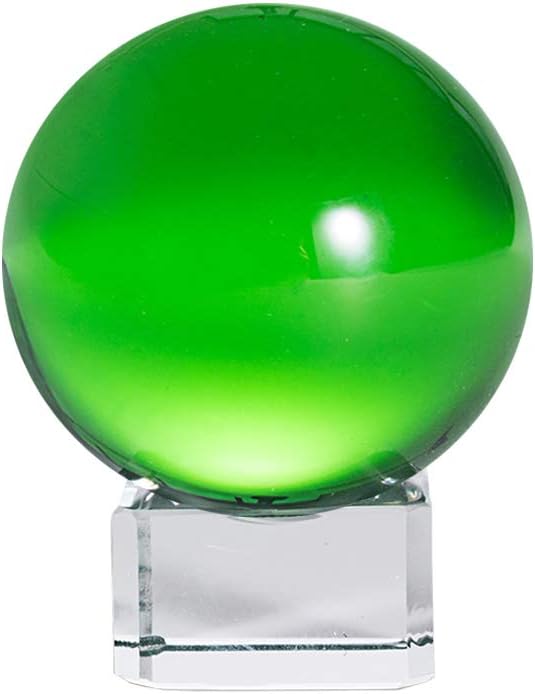 LONGWIN 50mm(2 inch) K9 Photography Solid Crystal Glass Ball Sphere with Free Stand Suncatcher (Clear)