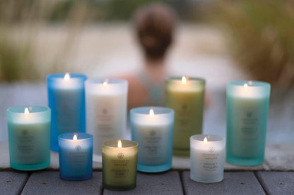 Chesapeake Bay Candle PT40886 Scented Candle Awaken + Invigorate (Lemongrass Eucalyptus) Medium Green Home Décor