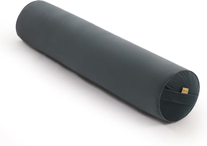 Body Pillow for Adults,Long Round Pillow,Big Cylindrical Pillow,Large Full Bolster Pillows for Side Sleepers (Steel Gray, 47.24"*7.87")