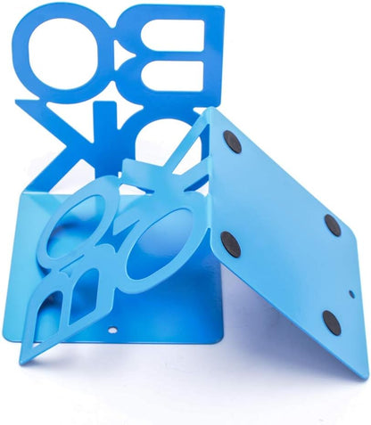 Book Ends,BookEnds Supports for Bookrack Desk,Bookend are Used for Books, Unique Appearance Design,Heavy Duty