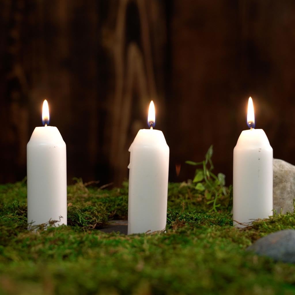 Candles for UCO Candle Lanterns, Long-Burning Candles for Outdoor, Camping, Prepping Supplies and Emergency Preparedness