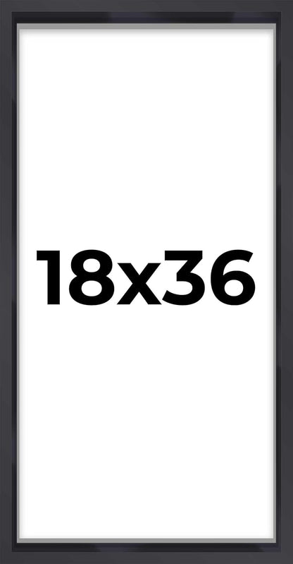 14x14 Shadow Box Black | 3/4" Depth of Usable Space | Solid Wood Pine | Includes UV Resistant Acrylic Plexiglass, Acid-Free Backing & Hanging Hardware | Made to Order in USA - Colors C
