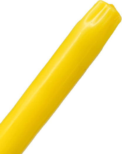 D'light Online White Taper Candles, 10 Inch Premium Quality Candles Hand-Dipped Tapered Candles, Dripless, Smokeless and Unwrapped Bulk Pack for Events - Set of 12 (10 Inch, White)