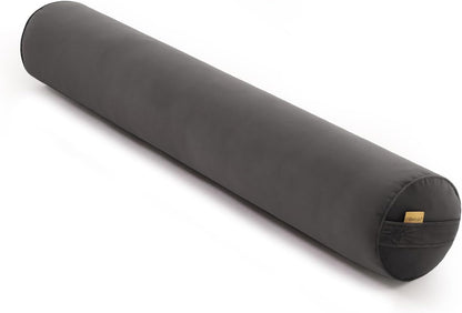 Body Pillow for Adults,Long Round Pillow,Big Cylindrical Pillow,Large Full Bolster Pillows for Side Sleepers (Steel Gray, 47.24"*7.87")