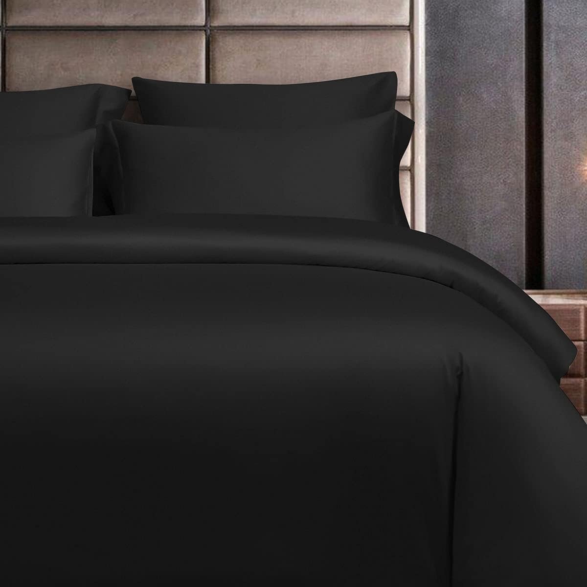 NTBAY Cotton 26x26 Euro Sham Covers - 500 Thread Count Egyptian Cotton Euro Pillow Covers, 2 Pack Super Soft and Breathable 26x26 Pillow Covers, Square Pillow Cases, White