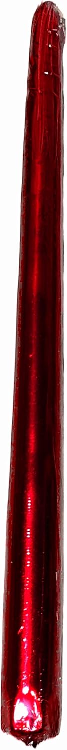 D'light Online White Taper Candles, 10 Inch Premium Quality Candles Hand-Dipped Tapered Candles, Dripless, Smokeless and Unwrapped Bulk Pack for Events - Set of 12 (10 Inch, White)