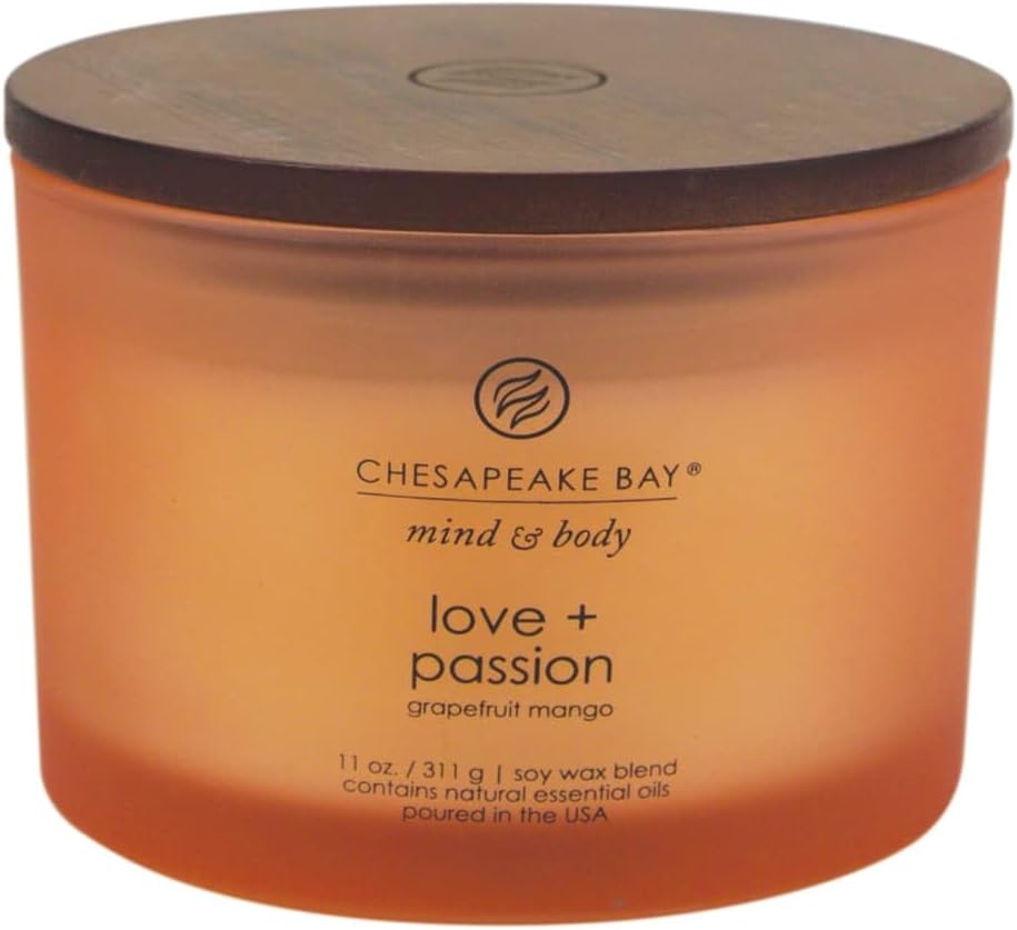 Chesapeake Bay Candle PT40886 Scented Candle Awaken + Invigorate (Lemongrass Eucalyptus) Medium Green Home Décor