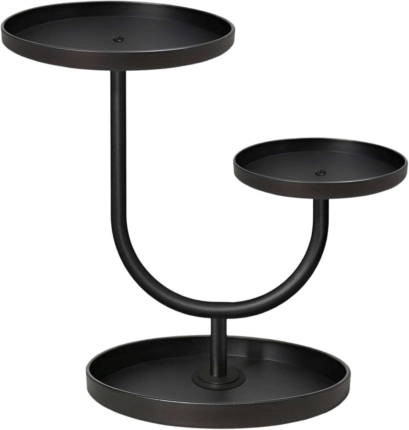 Cake Stand Rustic Industrial Wood Round Cupcake Stands Cake Stand Set of 3 Dessert Table Display Set Serving Tray Decoration for Birthday Celebration Party Baby Shower