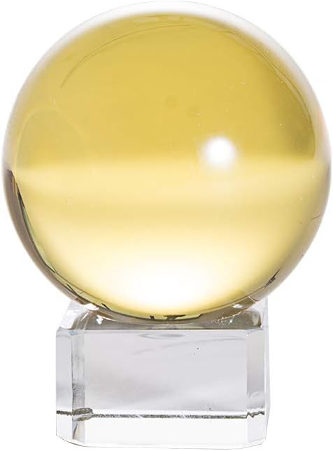 LONGWIN 50mm(2 inch) K9 Photography Solid Crystal Glass Ball Sphere with Free Stand Suncatcher (Clear)