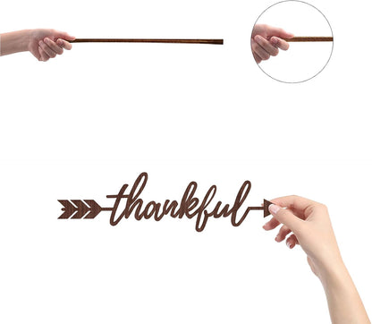 CREATCABIN Cutout Sign Family Letter Wooden Wall Art Decor Wood Word Sculpture Signs Rustic Farmhouse for Housewarming Home Front Door Entryway Wall Decoration, Brown, 11.9 x 5.5inch