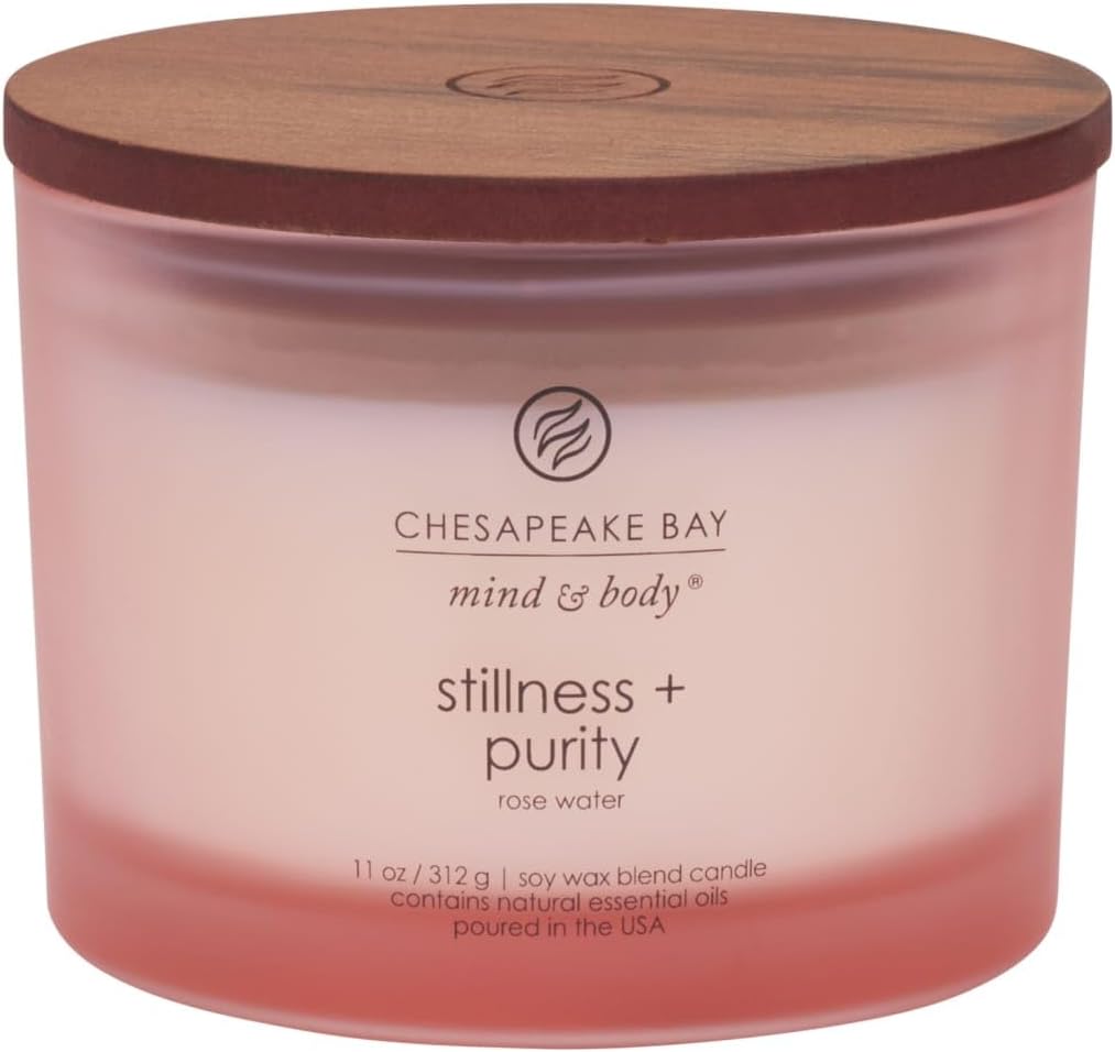 Chesapeake Bay Candle PT40886 Scented Candle Awaken + Invigorate (Lemongrass Eucalyptus) Medium Green Home Décor