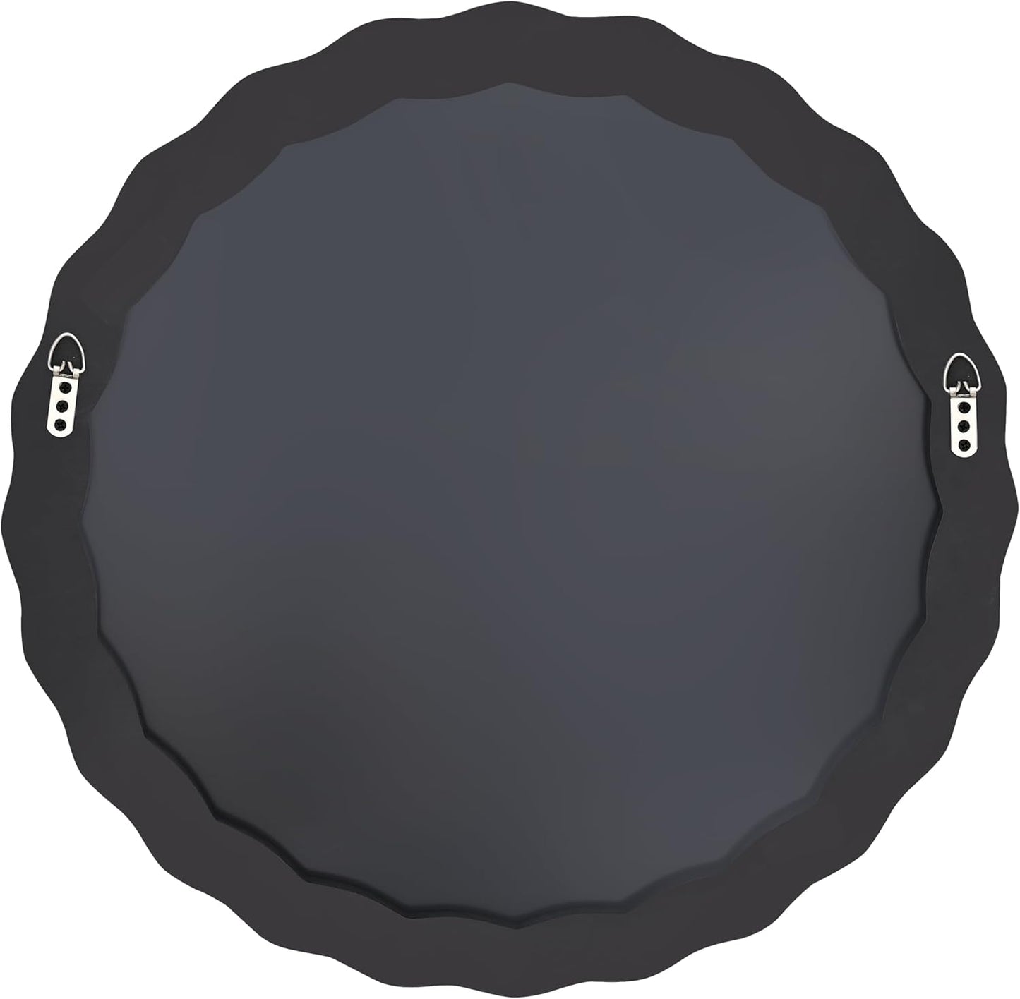 White Round Mirror 30 Inch, Circle Wall Mirrors for Bathroom, Bedroom Living Room or Entryway