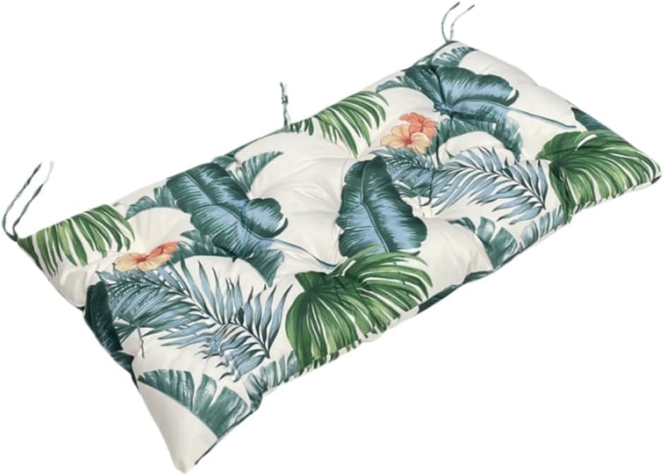 Waterproof & Sun-Resistant Outdoor Bench Cushion - Universal Fit for Patio Chairs, Swing Seats.Lounger Seat Cushions Outdoor Loveseat Bench Seat Pads (Navy,39.4 X 19.7 Inch)