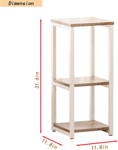 Plant Stand Indoor Corner Tall 2 Tier Metal Modern Flower Storage Plant Shelf Holder for Living Room Balcony Garden,Black (2 Tier-Black Round)