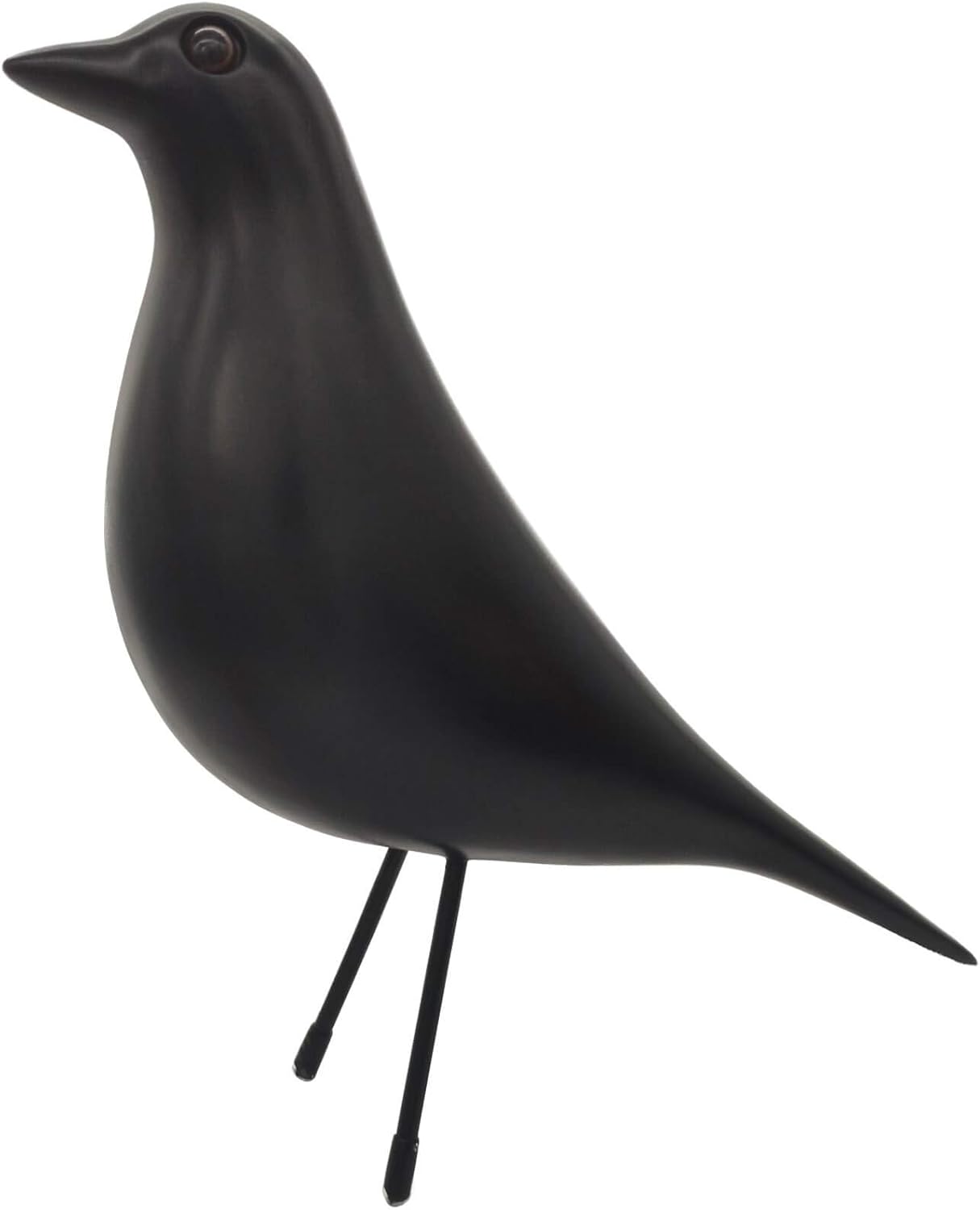 Mid Century Sculpture House Bird - Office Decor Desk Dove Ornament Arts Gift Replica (Yellow)