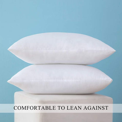 MIULEE 12x20 Pillow Inserts Set of 2, Rectangle Decorative Throw Pillow Premium Fluffy Lumbar Pillow Forms Stuffer for Living Room Sofa Couch Bed
