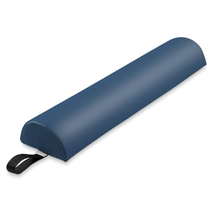 Saloniture Half Round Massage Table Bolster Pillow Pad - 26 x 6 x 3 Inch - Black