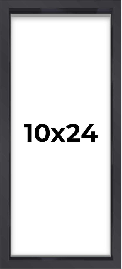 14x14 Shadow Box Black | 3/4" Depth of Usable Space | Solid Wood Pine | Includes UV Resistant Acrylic Plexiglass, Acid-Free Backing & Hanging Hardware | Made to Order in USA - Colors A