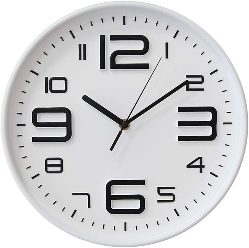 HZDHCLH Wall Clocks Battery Operated,12 inch Silent Non Ticking Modern Wall Clock for Living Room Bedroom Kitchen Office Classroom Decor (Olive Green and Gold)