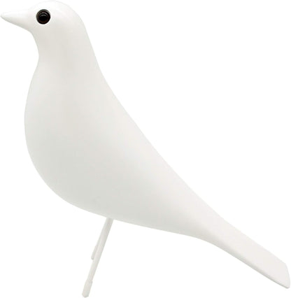 Mid Century Sculpture House Bird - Office Decor Desk Dove Ornament Arts Gift Replica (Yellow)