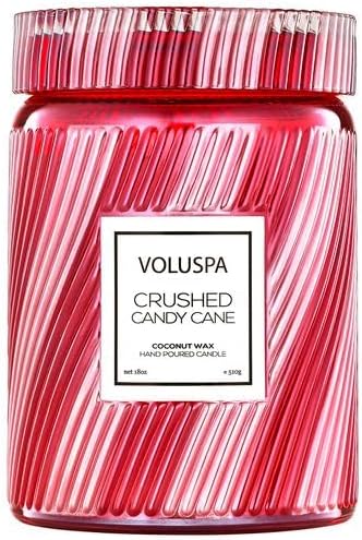 Voluspa Baltic Amber Candle, 18 oz, Coconut Wax Blend, Scented Candles for Home, 100 Hour Burn Time, Candle Jar