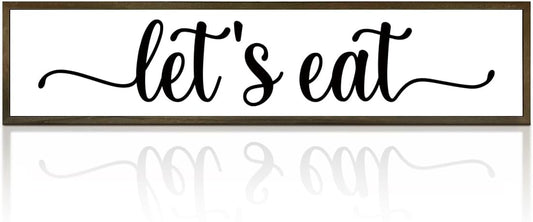 Welcome Sign, Home Wall Decor Wood Framed, Wooden Box Sign Desk Décor, Freestanding Table or Desk Decor, Wall Art for Entryway, Front Door, Porch, Living Room, Welcome To Our Home Signs