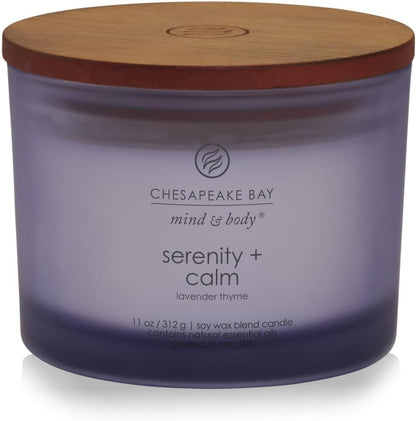 Chesapeake Bay Candle PT40886 Scented Candle Awaken + Invigorate (Lemongrass Eucalyptus) Medium Green Home Décor