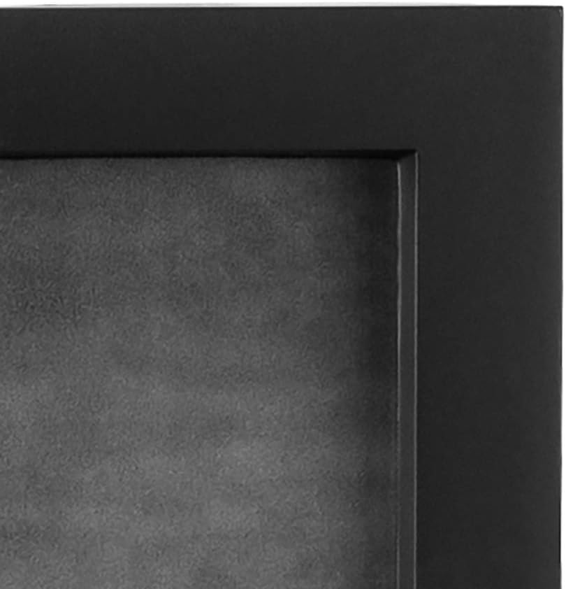 Malden International Designs 5 x 7 9-Opening Dimensional Collage Photo Wall Frame, Black
