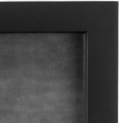 Malden International Designs 5 x 7 9-Opening Dimensional Collage Photo Wall Frame, Black
